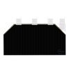 SC-3GA-3 Space Triple Junction GaAs Ensamblaje de celdas solares Ef 30%