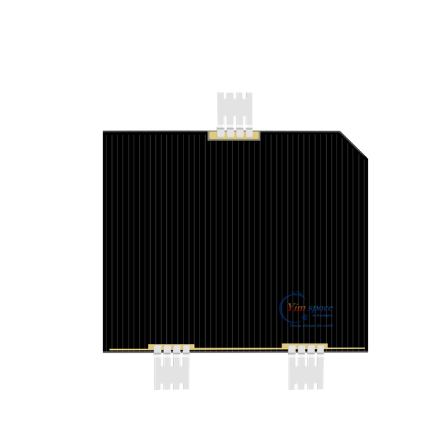 Ensamblaje de celdas solares de triple unión espacial SC-3GA-1 