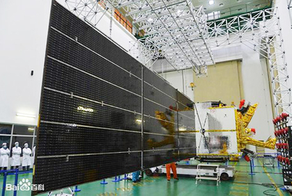 Células solares espaciales aplicadas en satélite de órbita alta